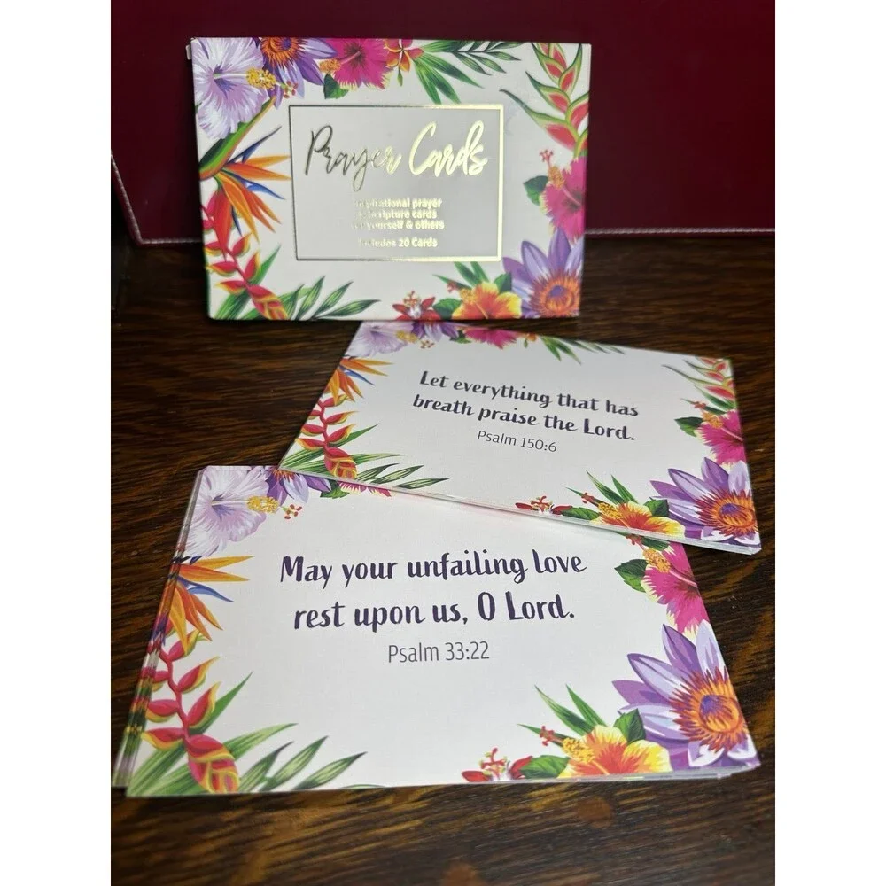 Prayer Cards ScriptPrayer Cards Scripture Cards for Yourself & Others - 20 Cards